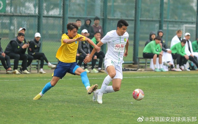 林良銘進球，北京國安1-0戰勝南通支云
